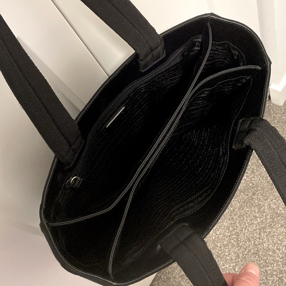 EUC [Prada] Sports Nylon Carryall Shopping Shoulder Bag w/ Dust Bag & Auth Cards - Picture 15 of 16